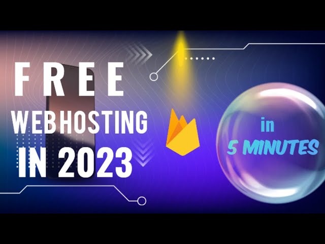 Host your website for free with firebase tamil