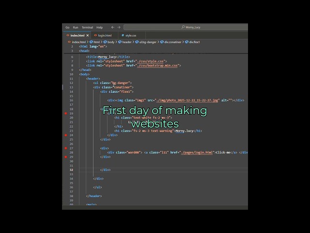Making websites for every new follower😈 #day1 #websites #each