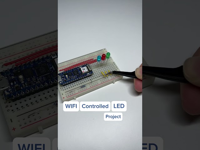 IoT LED Control with Arduino Nano Connect #tme #electronics #arduino