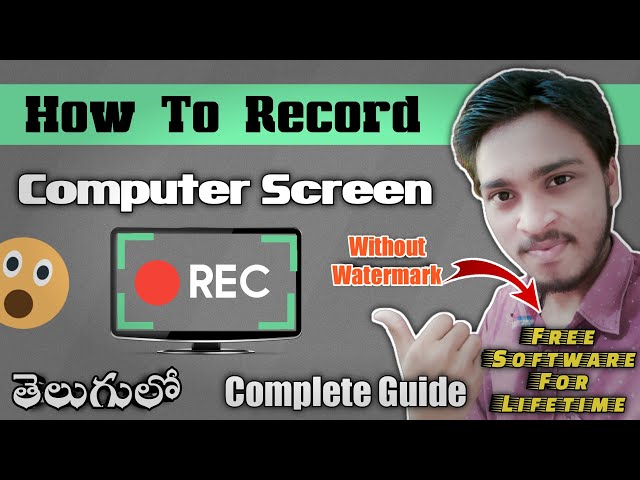 🔴How To Record Computer or Laptop Screen 2024 | Screen Recording Tutorial✅ | Perumal Tech
