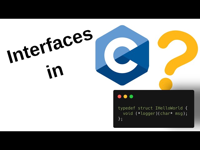 How To Implement Interfaces In C