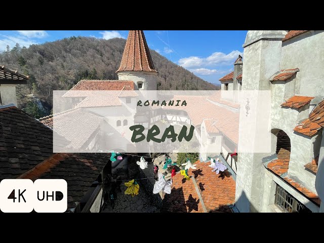 WalkIn BRAN | BRAȘOV  | ROMANIA | 4K HDR Walking Tour