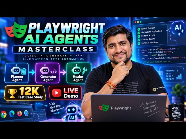 PLAYWRIGHT AI AGENTS MASTERCLASS
