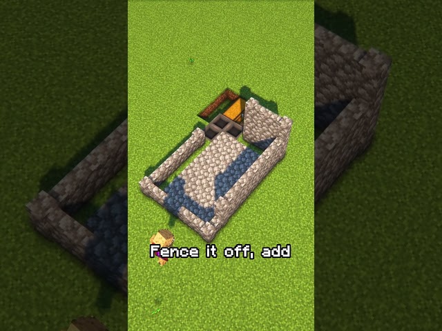 Easiest Iron Farm in Minecraft – Build in less 1 Minute!