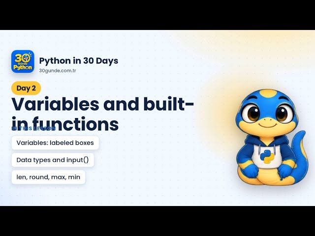 Python Tutorial #2: What Are Variables? | Python Variables & Data Types