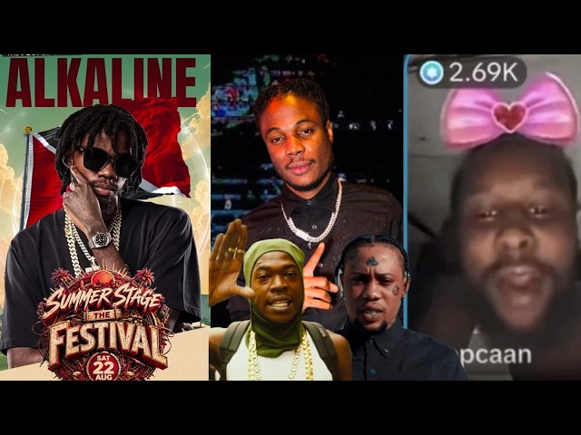 Alkaline "FOOT IN A DEM NECK"Trini 🇹🇹 ⚉Masicka Album 5 day No Hits⚉Popcaan BADMIND Artist Barclays