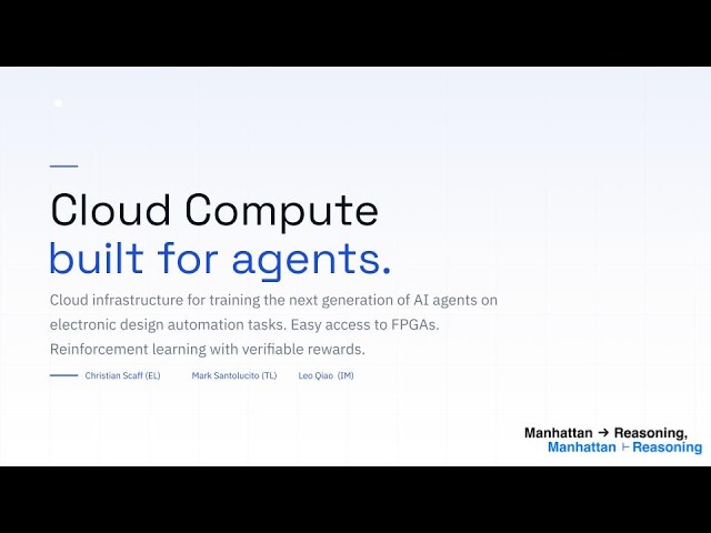 A Brief Overview on Designing Hardware From the Cloud.