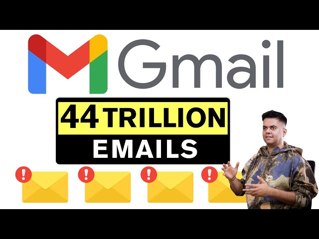 How Gmail Handles 44 Trillion Emails a Year