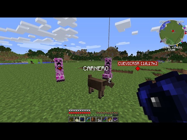 OLDCRAFT 2: FRIENDLY CREEPER!!.... AND A GOAT? #10 | MODDED MINECRAFT 1.7.10