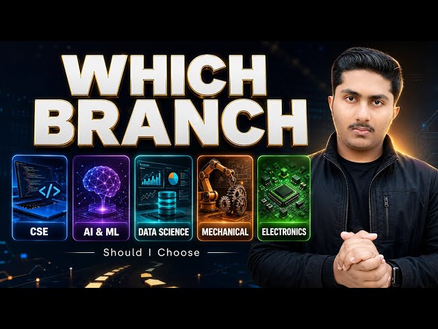 Which Engineering Branch is Best for You (CSE, Data Science, AI/ML, Mechanical)