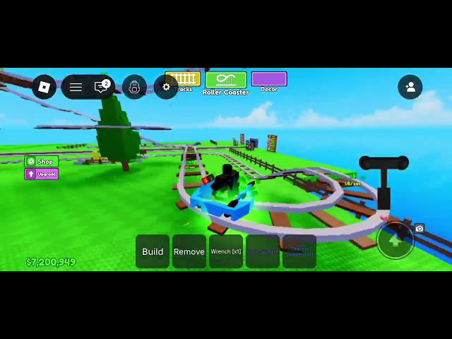 Made a rollercoaster🤑🤑