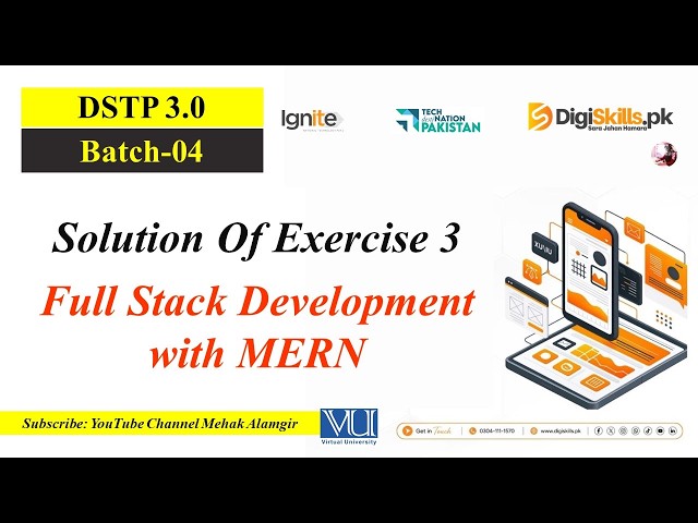 full stack development with mern exercise 3 dstp 3.0 batch 04