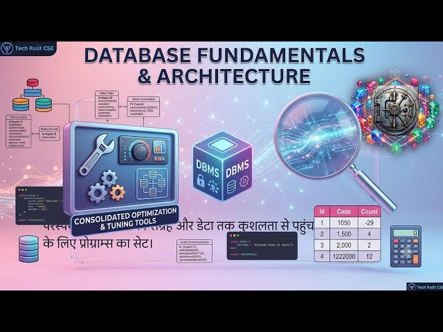 Database Fundamentals & Architecture | CSE / IT Tutorial in Hindi #cse 