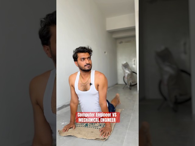 Computer Engineer vs Mechanical Engineer | @saintinbaggy #comedy #funny #engineering #engineer