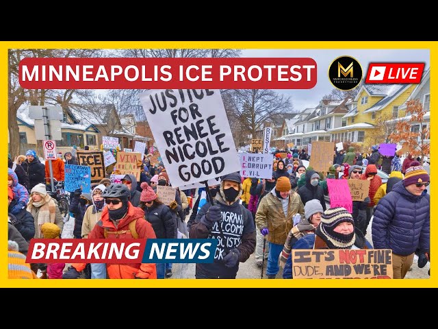 PROTESTS AGAINST ICE CONTINUE - Minneapolis/St. Paul, MN
