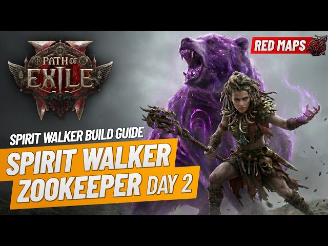 POE2 Zookeeper Day 2 Build Guide... Red Maps & Arbiter BEAT... Bleed Bird Boss!!
