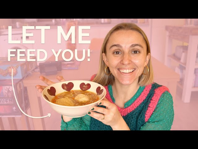 Making Chicken Soup and Chatting About Raising My Kid Jewish