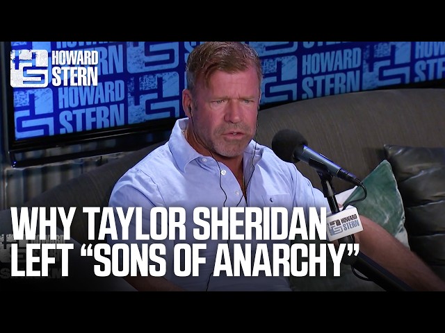 Why Taylor Sheridan Left “Sons of Anarchy”