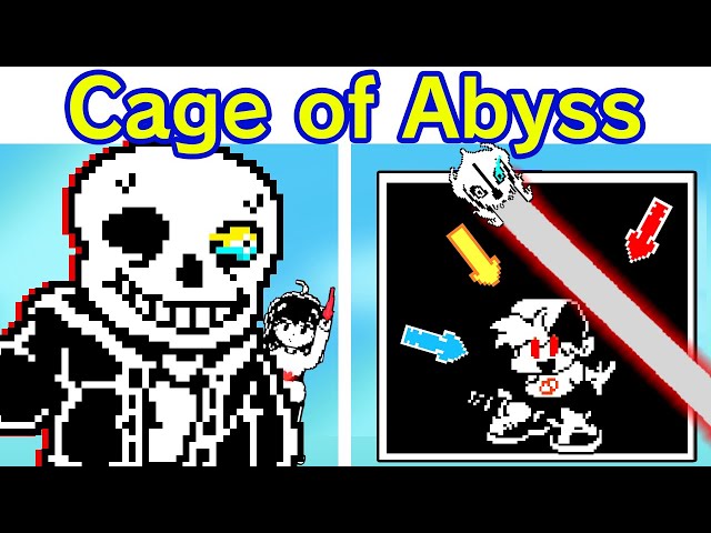 Friday Night Funkin' VS Cage of Abyss | Plan A-1 The Pioneer, The Terminator V2 (FNF Mod/Undertale)