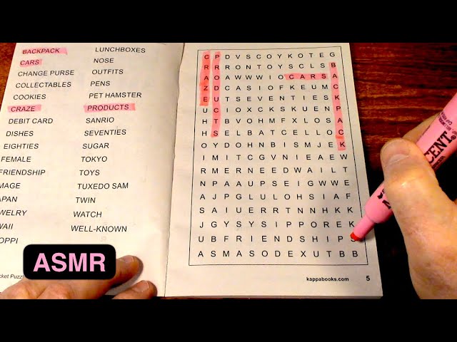 Word Seek Puzzle #6 - Work it with me!