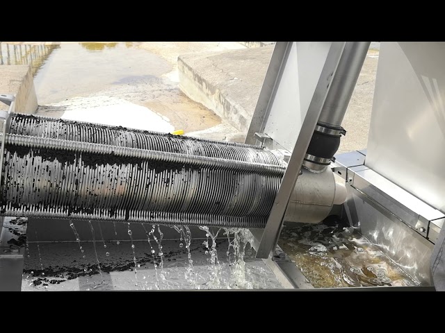 Dewatering screw press MP-DW-201