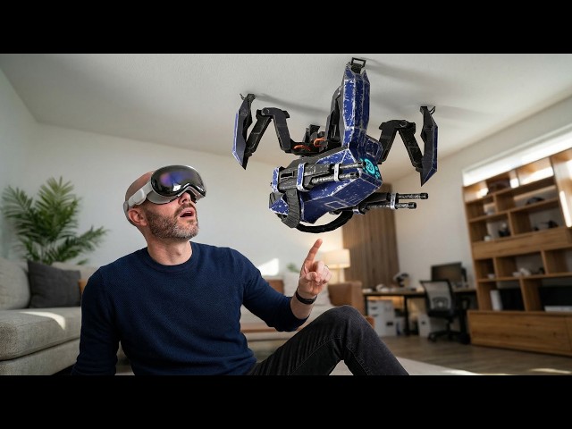 Sardo on Apple Vision Pro (It Just Walked Across My Ceiling...)