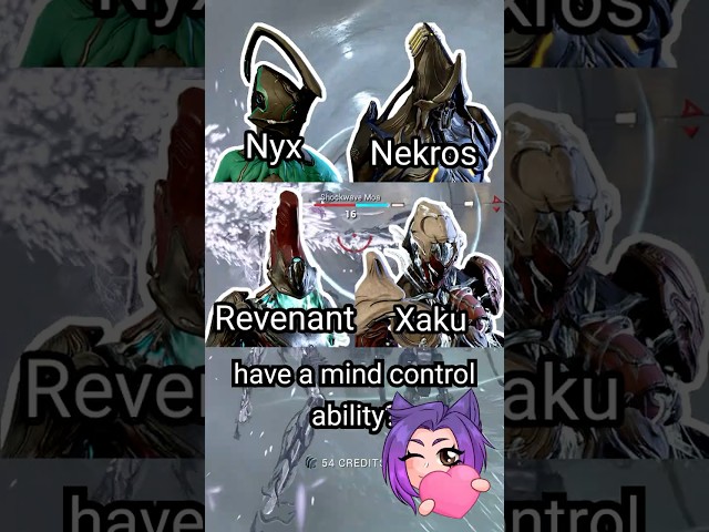 Which Warframe Does NOT Have Mind Control? #warframe