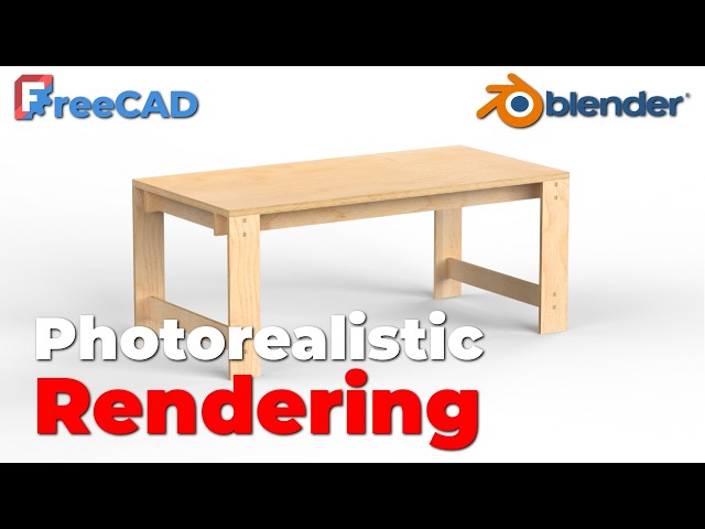 FreeCAD to Blender: Beginner's Guide to Photorealistic Rendering (Step-by-Step)