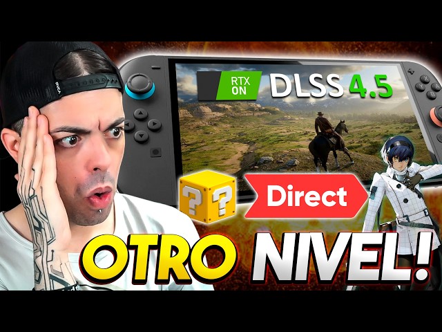 💥 Nintendo SWITCH 2 desataría su POTENCIA! Nueva tecnología y más sorpresas para el DIRECT!