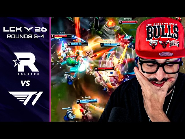 Faker vs Bdd en la Telecom War ¡Cambio de ADC en KT! | LCK 2026 ROUNDS 3-4