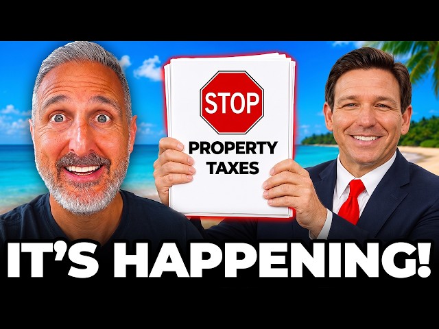 DeSantis JUST Forced a Vote to END Property Taxes!