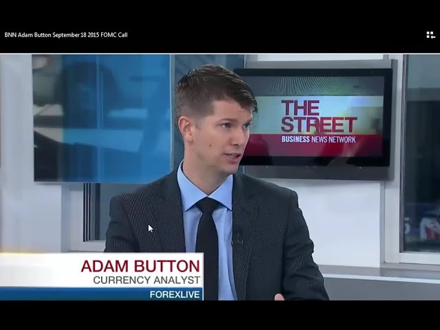 Adam Button of ForexLive.com looks for no Fed rate change