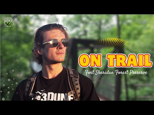 Fort Sheridan Forest Preserve - On Trail (360 VR Video)