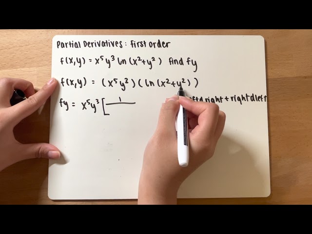 Calc 3 Ch.14 Partial Derivatives | First Order | Two Variables