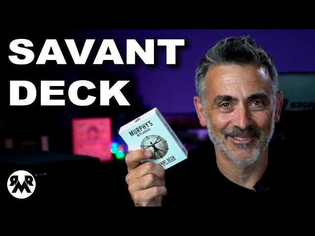 The Savant Deck by Craig Petty and Murphy's Magic #magicreview