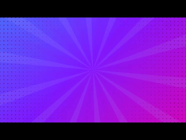 Purple Sunburst Rotating Background - 1 Hour Seamless Loop | Pop Art Motion Graphics