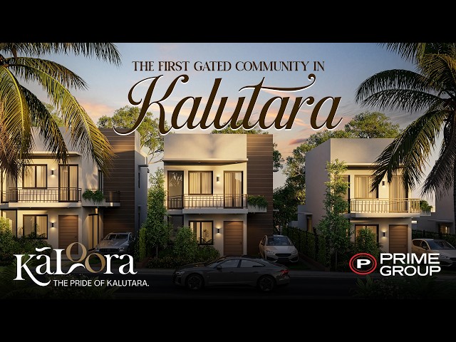 Introducing Kaloora Kalutara! The first gated community in Kalutara | Walkthrough