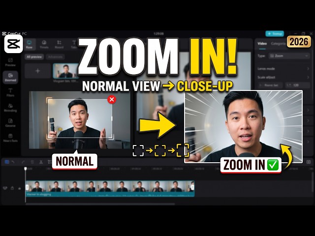 How To Zoom In on a Video in CapCut PC (2026 Easy Tutorial!)