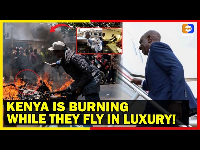 RUTO’S JET SCANDAL: Kenya Boils as Gachagua Makes Explosive Allegations