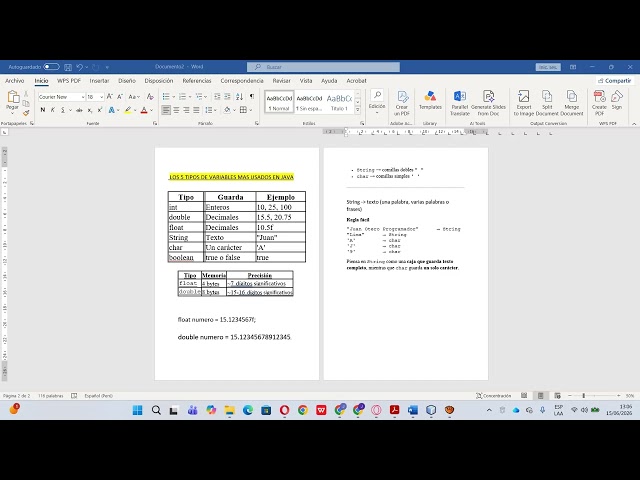 🔥 LOS 5 TIPOS DE VARIABLES MÁS USADOS EN JAVA | Aprende Java desde Cero