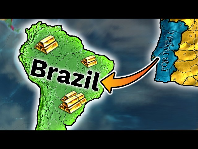 Why 'Flee to Brazil' is THE MOST FUN Portugal Strategy In EU4