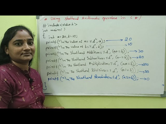 C-Language||Class-35|| Assignment Operators in C ||Both in Telugu and English||Telugu Scit Tutorials
