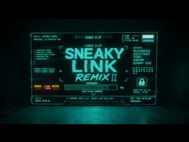 MVCHOO23, GEEZYDEE, KENNY DIE, TURY, AND3R FT BRAVVS- SNEAKY LINK (REMIX II)(OFFICIEL VIDEO)