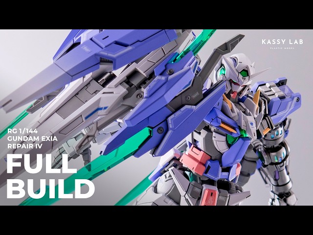 Full Build | RG Gundam Exia Repair IV - Custom Paint & Detail Upgrade