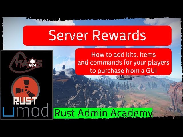 Rust Server Rewards /s Installation and Setup Tutorial