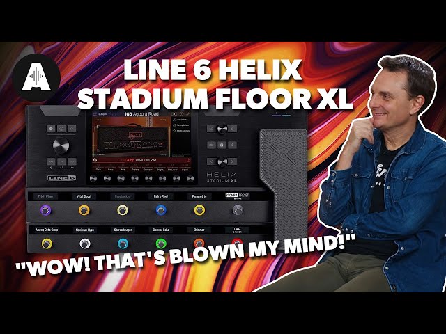 Line 6 Helix Stadium Floor XL - Amp & Multi-FX Processor Deep Dive!