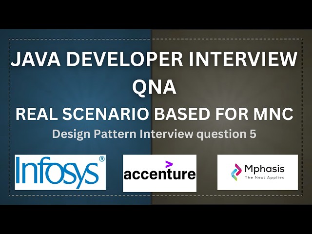 Design Pattern Interview Question 5