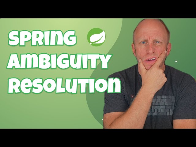Spring Boot Tutorial: Resolving Bean Ambiguity Like a Pro