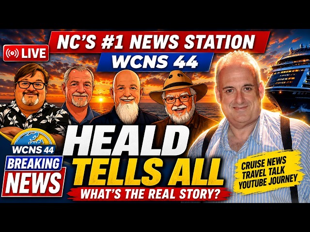**John Heald Tells ALL! Cruise News, Big Reveals & Unfiltered Reactions | LIVE**