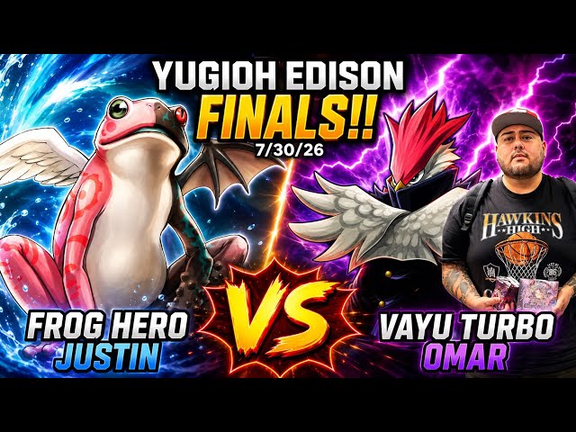 Yugioh Edison Finals: Frog Hero Vs Vayu!